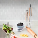 Balanza De Cocina Digital Kanji Home 5kg B05 Con Recipiente Capacidad Máxima 5 Kg Blanco