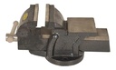 Morsa De Banco Konan Kmo/3 90x75mm Con Yunque Profesional Fija Gris