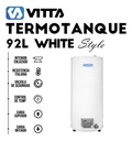 Termotanque Vitta Electrico Doble Carga 92l Blanco - 220v.