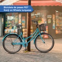 Bicicleta Kanji On Whells Paseo 27" Turquesa KJW-27ACECAN-T