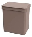 Kit Combo Cocina Escurridor Organizador Jabonera Tacho -gris