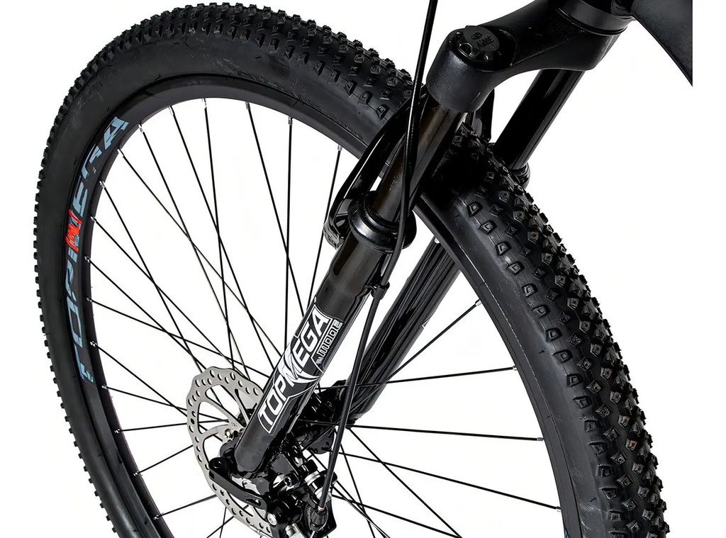 Mountain Bike Topmega Regal R29 S 21v Frenos De Disco Mecánico Cambios Shimano Color Naranja