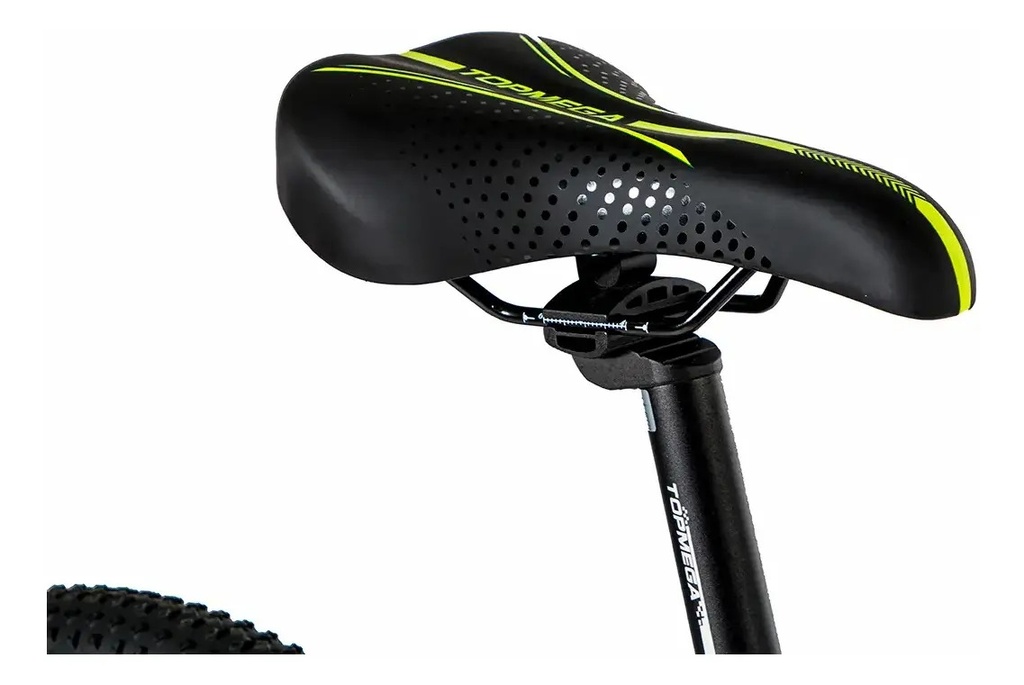 Bicicleta Mtb Top Mega Thor R29 V24 Shimano - Freno A Disco. Negro 18  