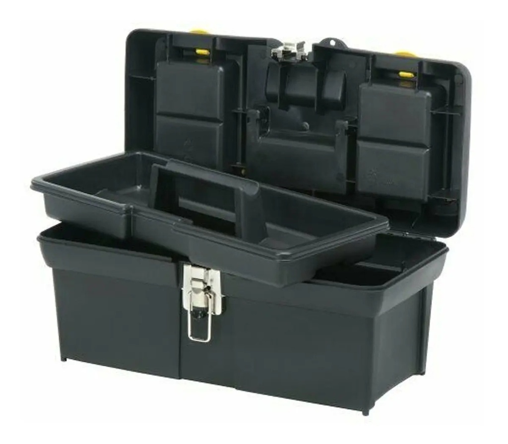 Caja De Herramientas Stanley 16-013 De Plástico 206mm X 403m Negro/amarillo