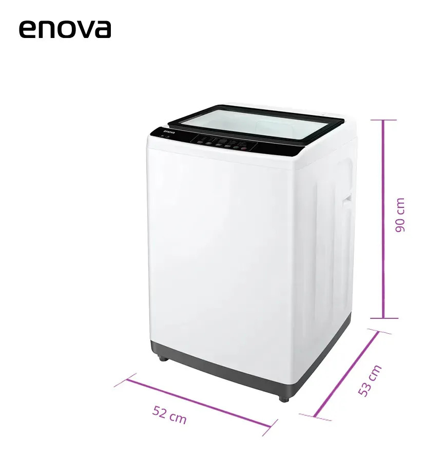 Lavarropas Enova Carga Superior 6 Kg Blanco