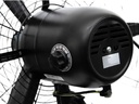 Ventilador Semi Industrial 24 Pulgadas 2en1 Pie Pared Kanji 60.96 Cm Negro Negro Metal 3