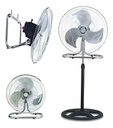 Ventilador Kanji Kjh-1811 18  De Diámetro 1.7m 3 En 1 Con 3 Palas De Metal 90w 45.72 Cm Negro Gris