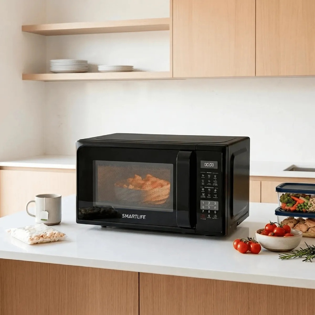 Microondas Smartlife 29 Litros Digital C/Grill Color Negro (SL-MVO29MDGB)