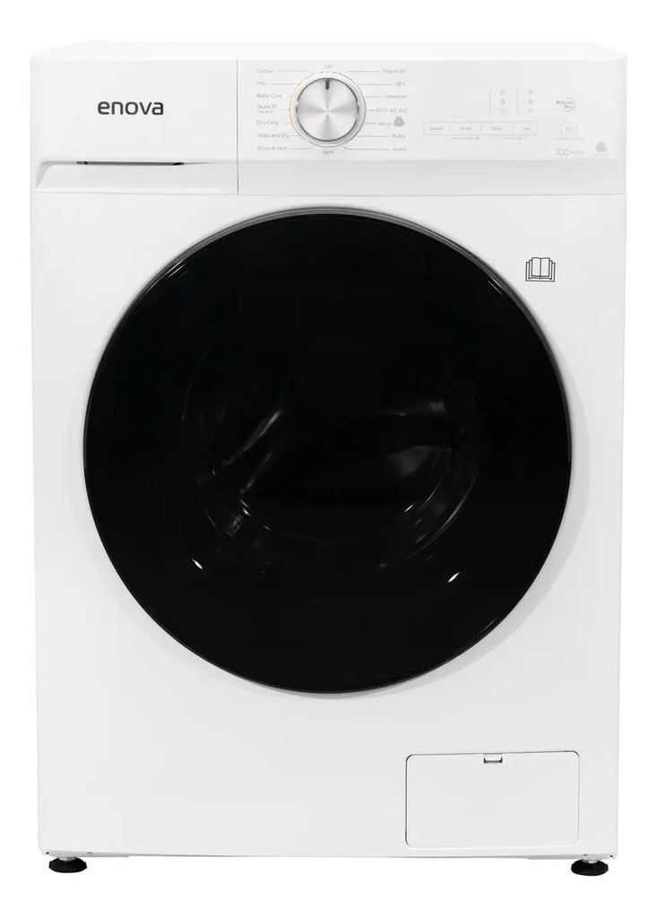 Lavasecarropas Inverter Enova Carga Frontal 10 Kg Blanco Cta Blanco