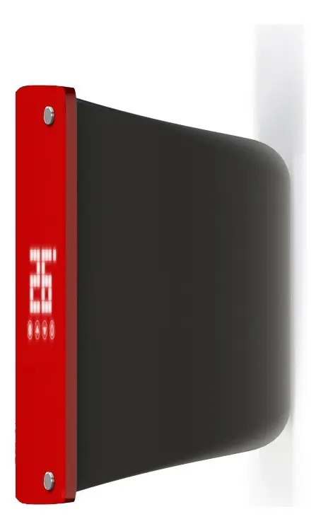 Calefactor Eléctrico Peabody Pe-cv20 Rojo 220v P1 Rojo