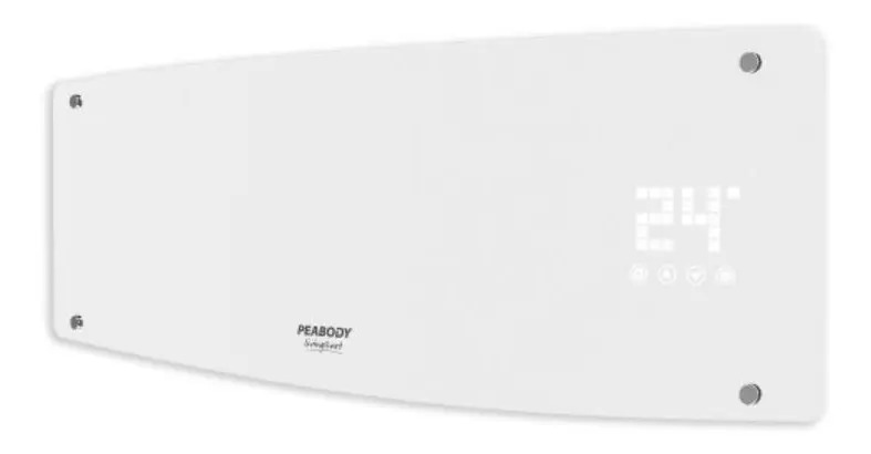 Calefactor Eléctrico Peabody Pe-cv20 Blanco 220v P2 Blanco