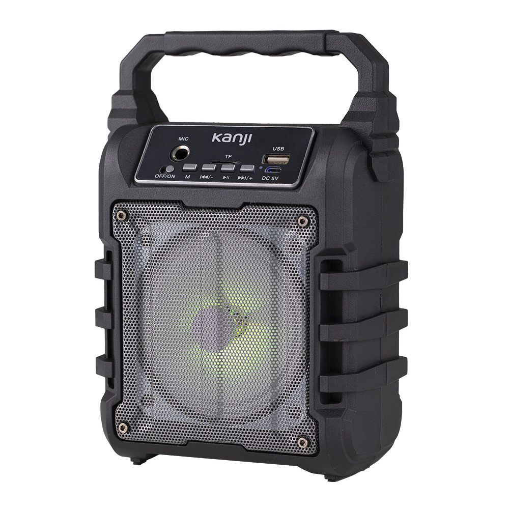 Parlante Bluetooth Portátil Radio Fm Usb Y Sd Kanji Amnesia 