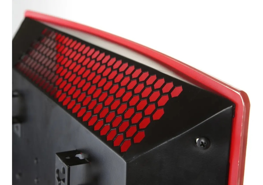 Panel Calefactor Eléctrico Peabody Pe-vqm20 Rojo 220v P2 Rojo