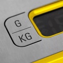 Balanza De Cocina Digital Yelmo Bl-7001 Peso Máximo 3kg Amarillo/gris 3 Kg