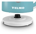 Pava Eléctrica Yelmo Pe-3909 1,7lts Control Digital Mate Celeste