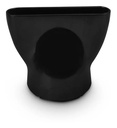 Secador De Pelo Yelmo Sc-3625 De 2000w Tourmaline Ion Negro