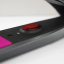 Planchita De Pelo Alisadora Ultracomb Ruby Ap-4401 Negro Negro/fucsia