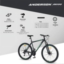 Bicicleta Anderson Aluminio A600 R29" X 18" Negro/Azul