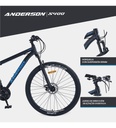 Bicicleta Anderson Acero S400 R29" X 18" Negro/Azul