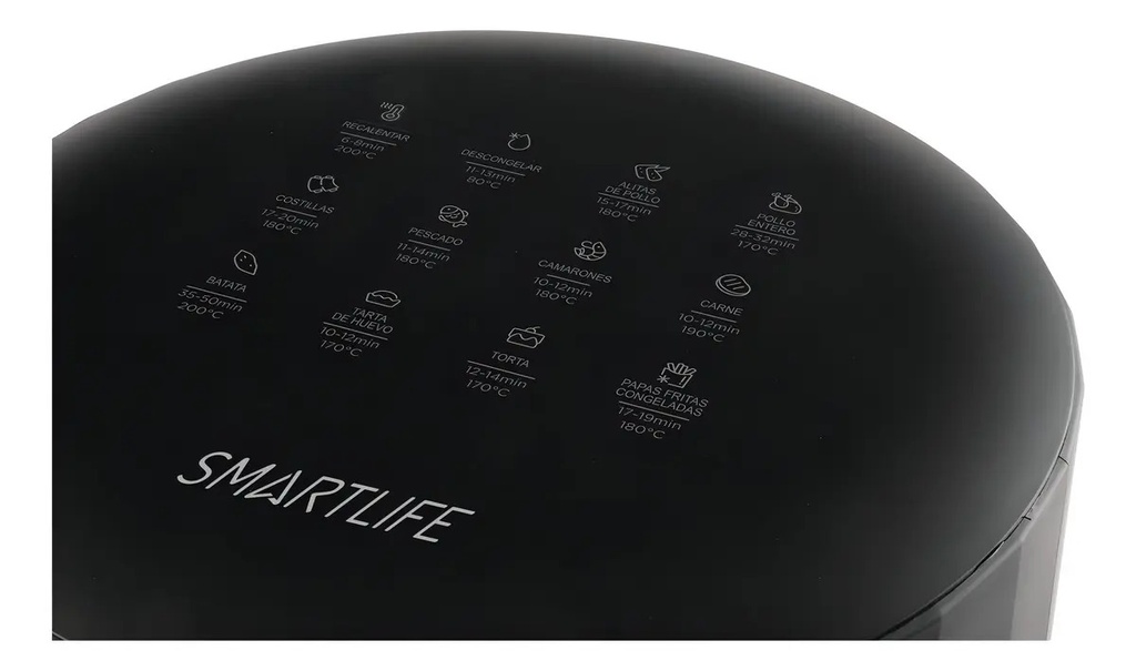 Freidora SMARTLIFE De Aire De 5L Manual (SL-AF0050MB)
