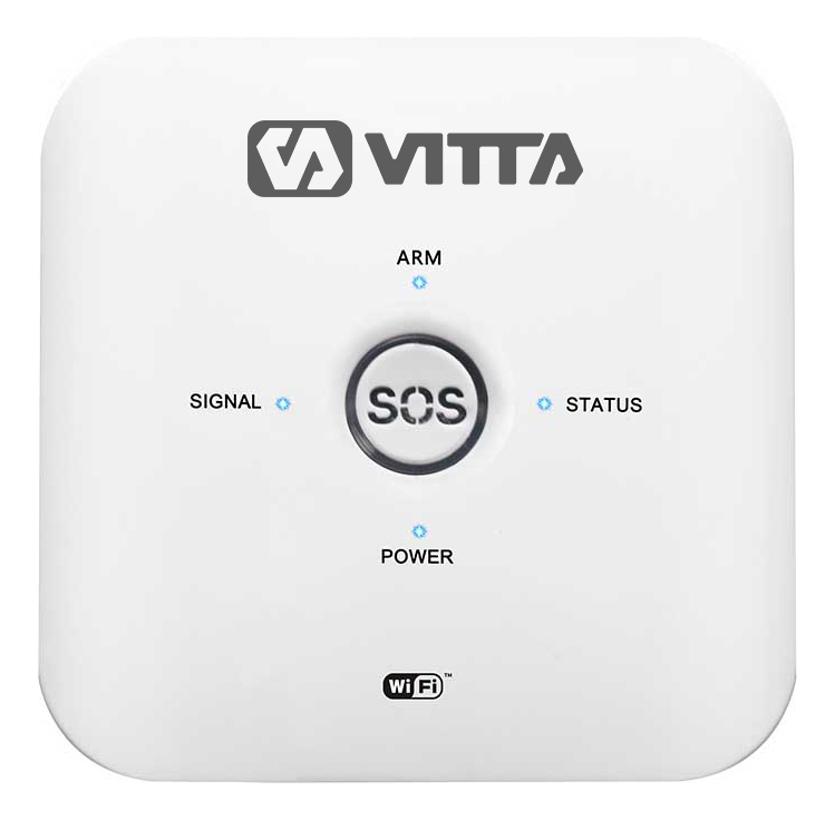 Kit De Alarma Domiciliaria Vitta Celular Wifi Vit-alam001
