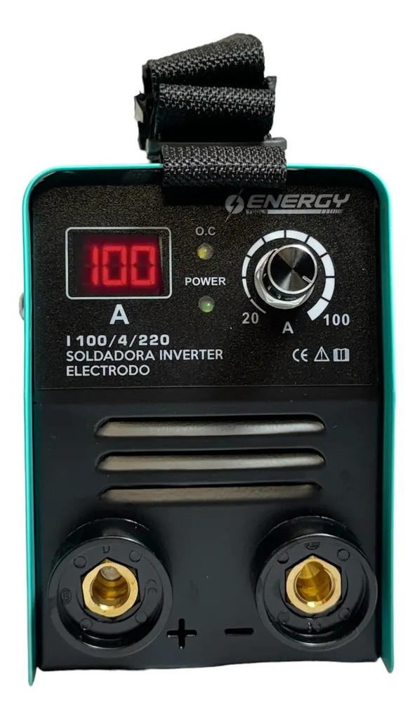 Soldadora Inverter Electrodo Mma 100 Amp Energy I1004220 Celeste