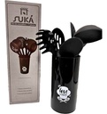 Set De Utensillos Cocina Suka 7 Piezas Negro