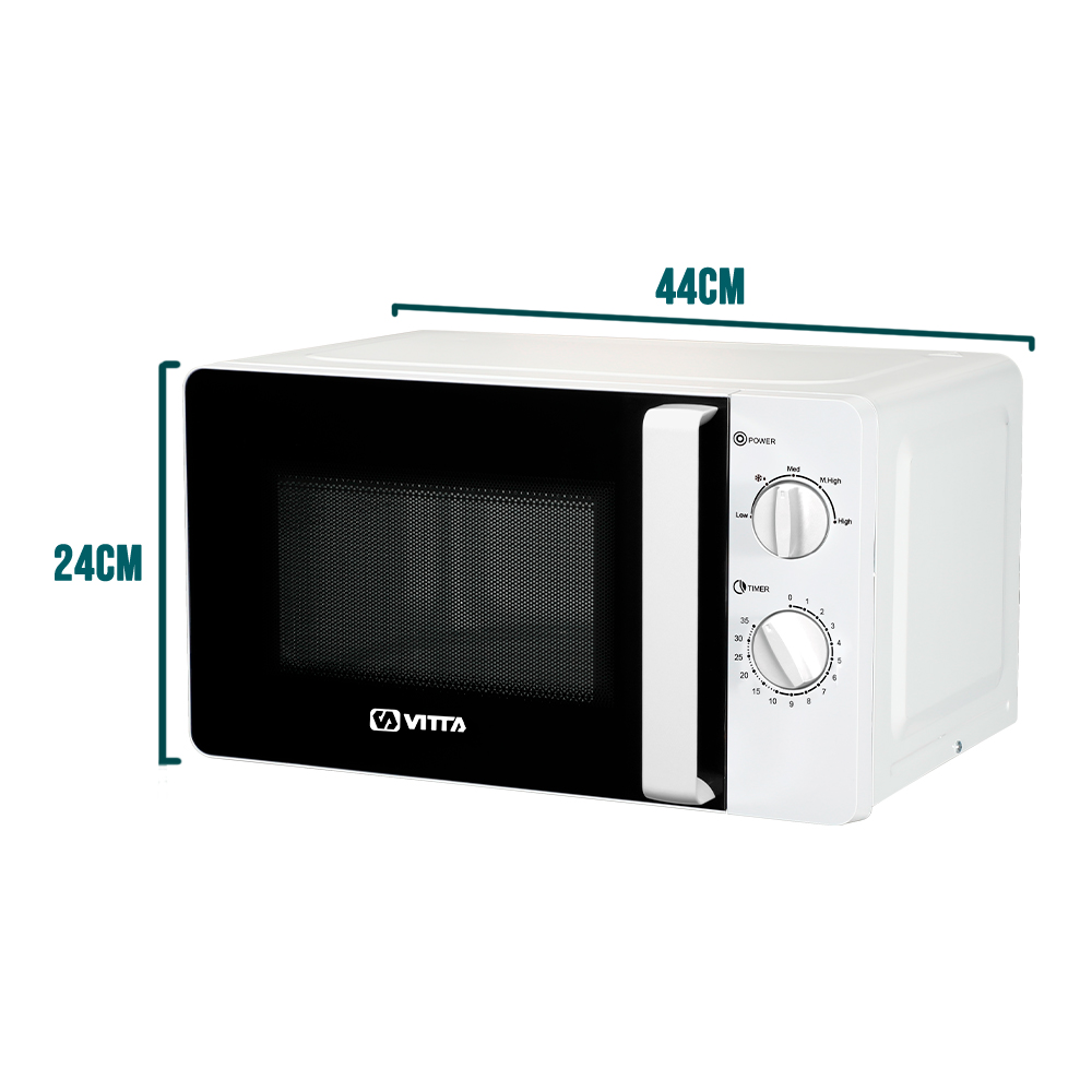 Microondas Vitta Mecanico 20l Vit-mw2xlx002 700w Blanco
