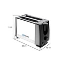 Tostadora Electrica 900w 2 Panes 6 Niveles Full - Vitta
