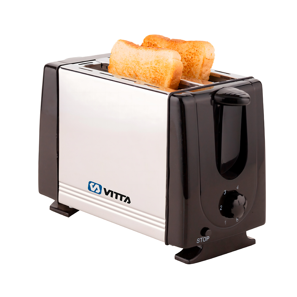 Tostadora Electrica 900w 2 Panes 6 Niveles Full - Vitta