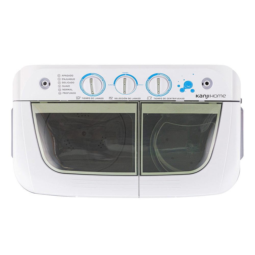 Lavarropas Kanji Semiautomático Con Centrifugado 5.5kg