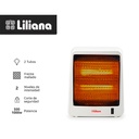 Calefactor Infrarrojo Liliana Compact Hot 1000w Blanco