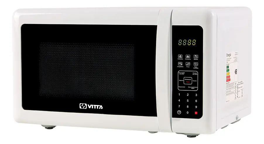 Microondas Vitta Digital 23l Vit-mw2xlx001 1000w Blanco