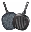 Juego De Ollas Hudson Granito Negro 15 Piezas Utencillos