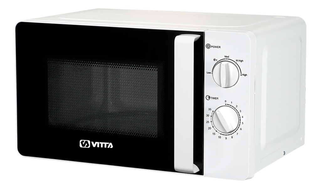 Microondas Vitta Mecanico 20l Vit-mw2xlx002 700w Blanco
