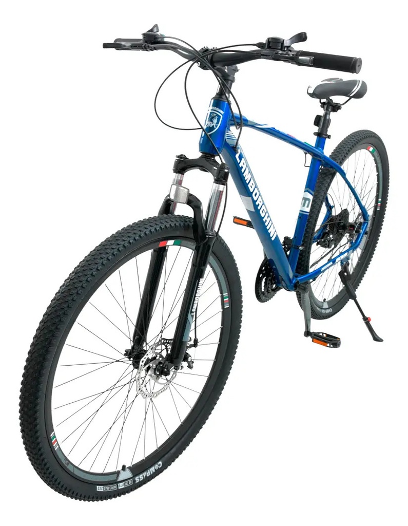 Bicicleta Lamborghini Shimano R29 M47l Minautoro Azul/negro Azul/negro M