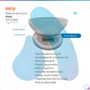 Balanza De Cocina Digital Kanji B05 Hasta 5kg