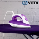 Plancha A Vapor Vitta Base Ceramica 1600w Rociador