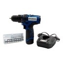 Taladro Inalámbrico De 10mm - Hyundai 12v + Accesorios