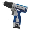 Taladro Inalámbrico De 10mm - Hyundai 12v + Accesorios