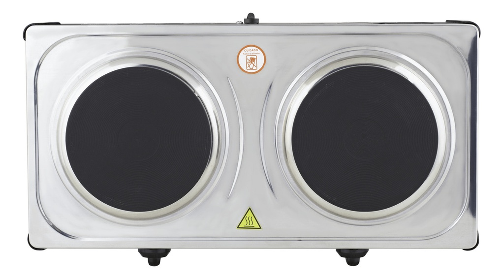 Anafe Eléctrico Westinghouse De Apoyo Acero 220 V Plateado