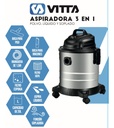 Aspiradora De Tacho Vitta 3 En 1 Liquido Y Polvo 20l 1300w