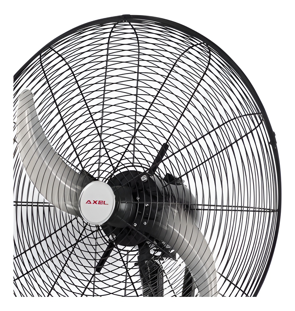 Ventilador De Pared Axel Ax-par24 Aspas Metal Negro 24  90w