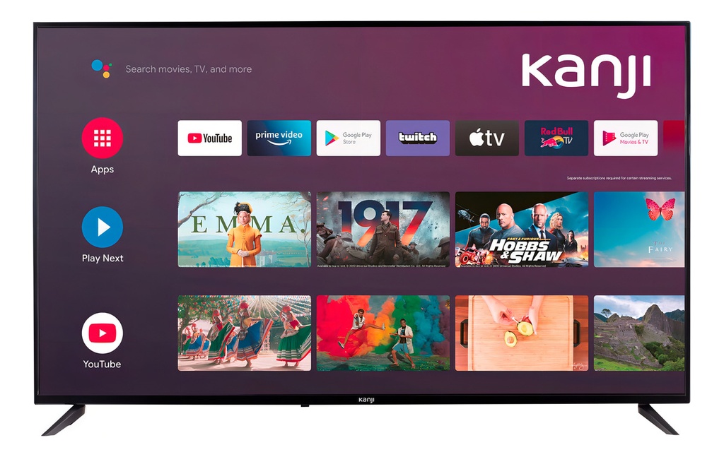 Smart Tv De 50  Kanji Kj-50st005 Con Pantalla Led 4k 110/220v