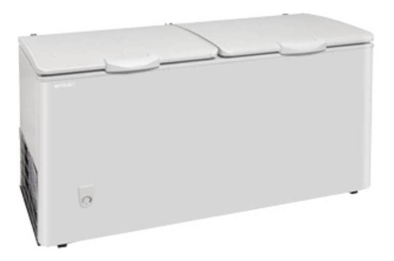 Freezer Horizontal Briket Fr 4500 Blanco 390l 220v