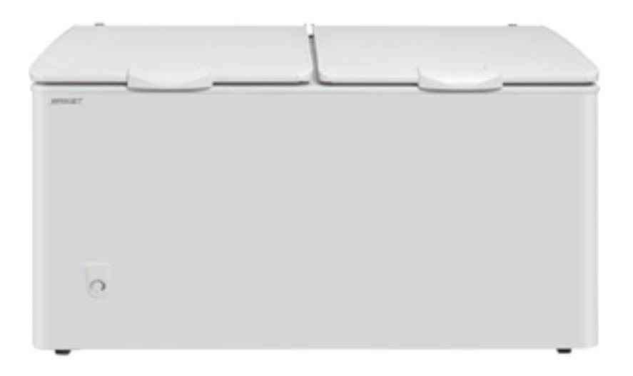 Freezer Horizontal Briket Fr 4500 Blanco 390l 220v