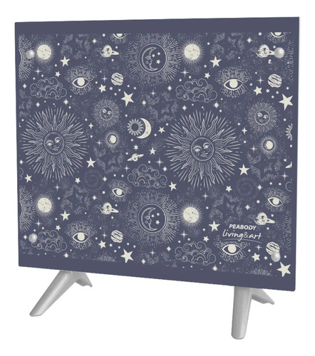 [5353] Calefactor Eléctrico Peabody Vitro Convector 1000w Azul Galaxia Azul