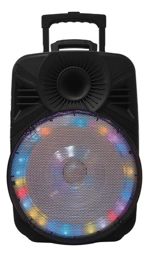 [3256] Parlante Bluetooth Harrison Kanji Acid Lux Con Carro 1000w Negro