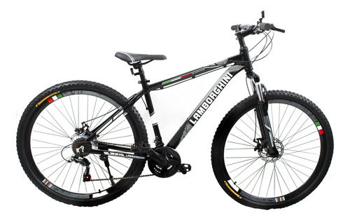 [3489] Bicicleta Mtb Lamborghini Spettro Rod 29 21 Vel Discos Negro
