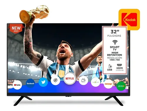 Led 32 Kodak Smart Googletv Hd We-32mt005 Negro